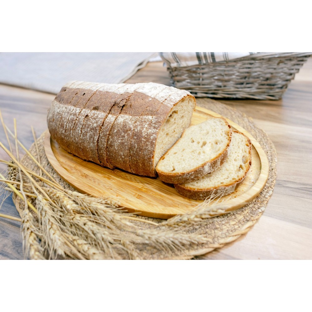 %100 Ekşi Mayalı Tam Buğday Çavdar Ekmeği 750 gram